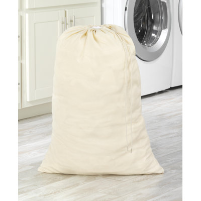 Sac à linge en coton Whitmor