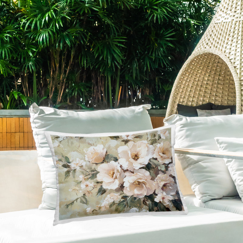 Coussin d'extérieur imprimé Stupell Industries
