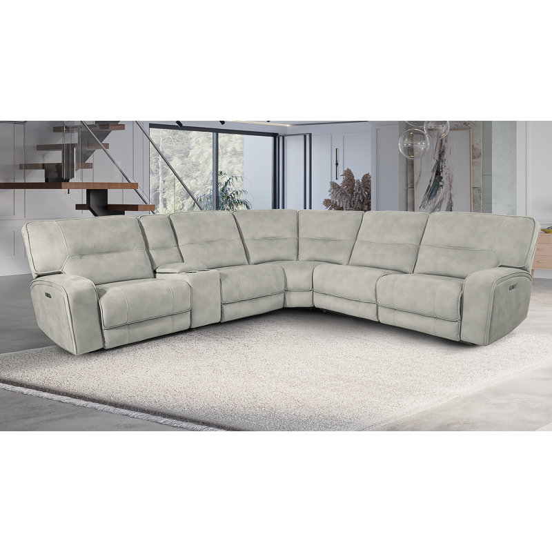 Excalibur 5 Seater Console Power Recliner