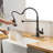 AWZTOO Pull Down Kitchen Faucet-60750635