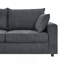 Modern 78" Upholstered Sofa With Deep Cushions & Removable Pillows-2045652248