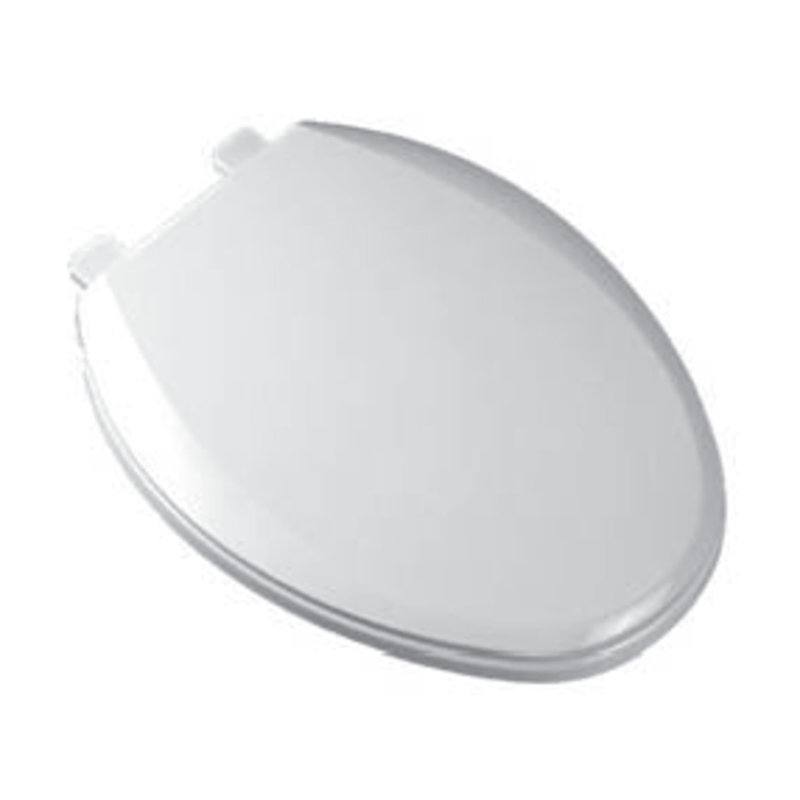 Elongated Toilet Seat and Lid, Biscuit