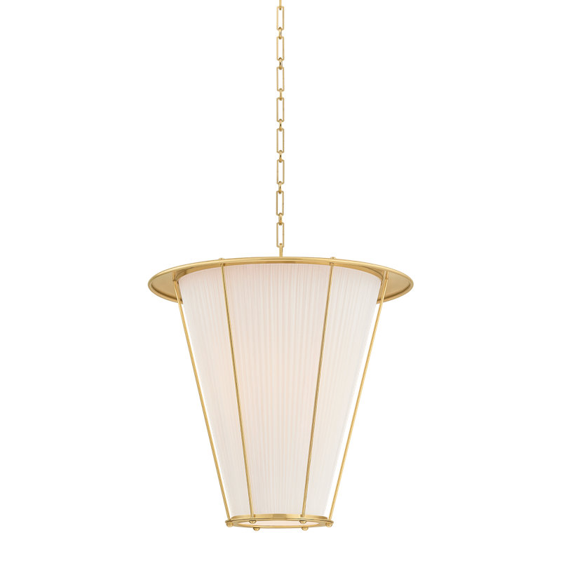Ellsworth Lantern by Augusta Hoffman x HVL, 25 W, 23.75" H x 22" W x 22" D