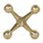 Modern Abstract Aluminum Decorative Object - Unique Geometric Metal Accent Sculpture for Contemporary Decor-16966826-100826322