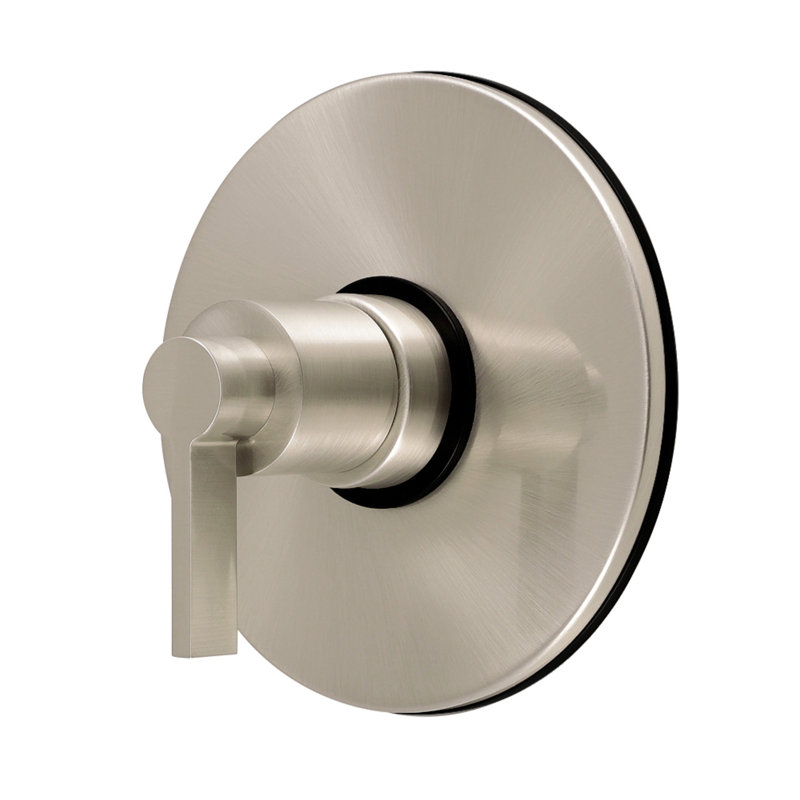 Kingston Brass NuvoFusion Single-Handle Pressure Balanced Tub and Shower Faucet Valve and Trim Kit