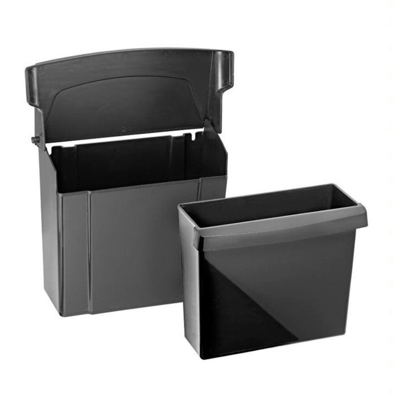 Réceptacle de serviettes hygiéniques en plastique durable