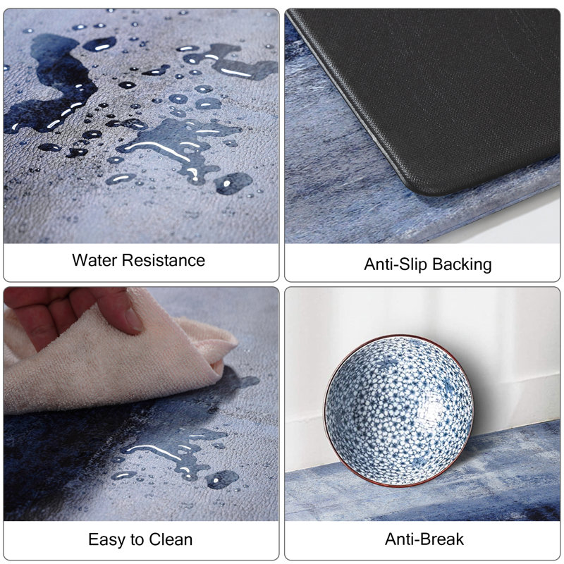 Gernfried 2 Piece Anti-Fatigue Mat Set