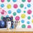 Chrisander Peel & Stick Polka Dots Tile-826702475
