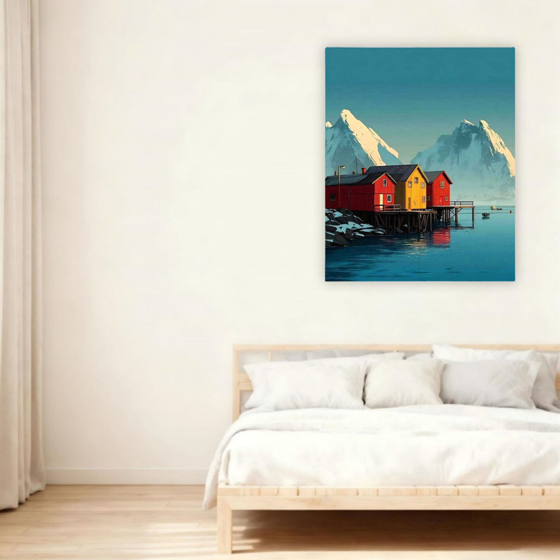 «Great Pier», scène d'art non encadrée 24 po x 36 po