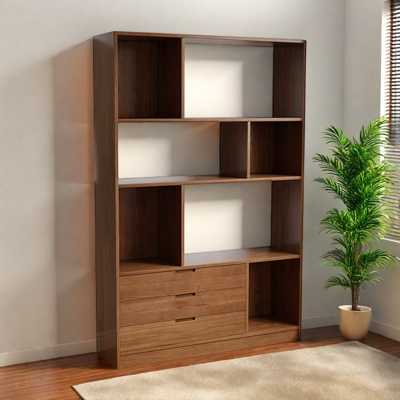 Une bibliothèque de belle qualité, (4 tablettes) H 78,7 po x l 39,3 po x P 11,8 po