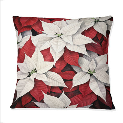 Coussin Poinsettia