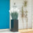 Dorina Acacia Metal Square Planter Boxes-1095170869