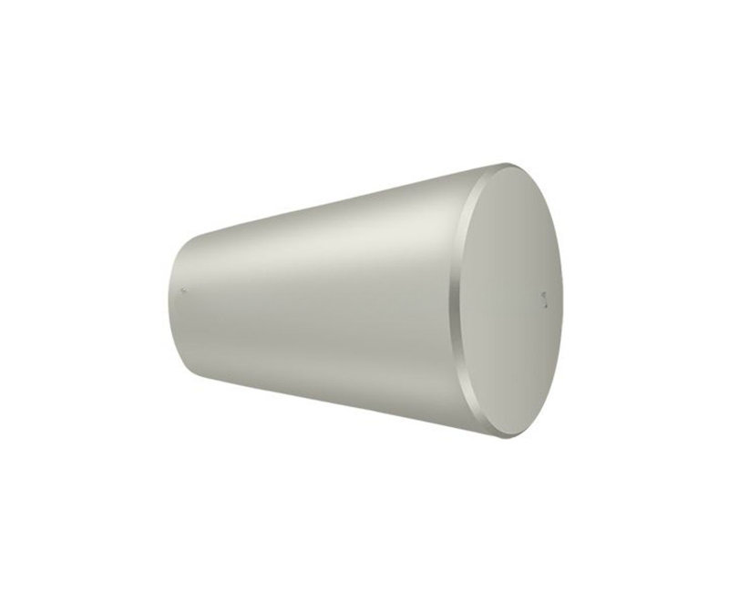 Conical Knob, Brushed Nickel, 0.75"