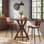 80.01 cm Solid Wood Home Bar Cabinet
