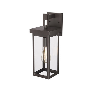 Barkeley Tall Steel Outdoor Wall Sconce