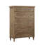 Commode 5 tiroirs Taupe