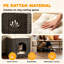 2-tier Handwoven PE Rattan Cat House with Washable Cushions, Grey
