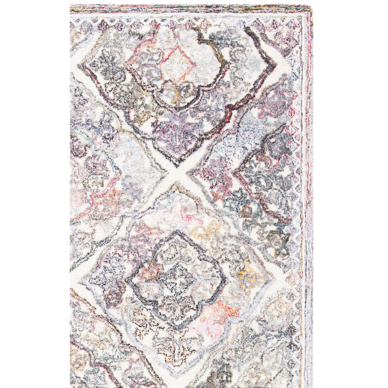 Micro-Loop Hand Tufted Performance Oriental Rug, Square 5'