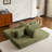  4-in-1 Convertible Compressed Sleeper Sofa Bed, Skin-Friendly Corduroy Fold Out Couch with 33D High Density Sponge, Reinforced Metal Frame No Assembly Sofa in a Box for Small Apartment-129588361-121416308