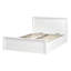 Ottoman Bed Pine Wood LAMBRES White-64482212