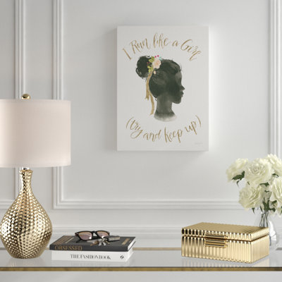 «Girl Power IX» par Jenaya Jackson, reproduction d'art sur toile