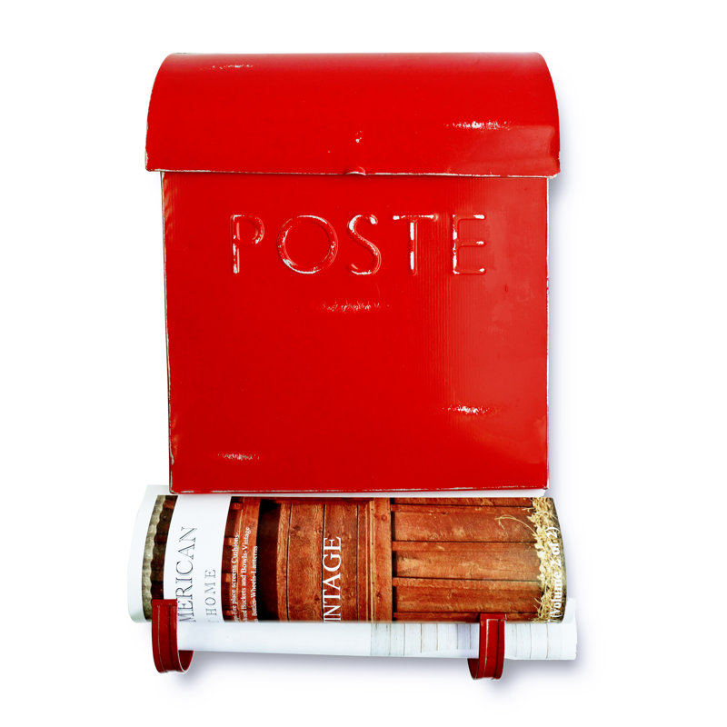 Euro Steel Wall Mounted Mailbox