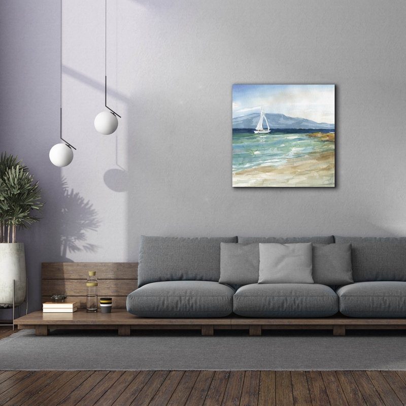 «Come Sail Away» par Carol Robinson, H 37 po x l 37 po x P 1,5 po