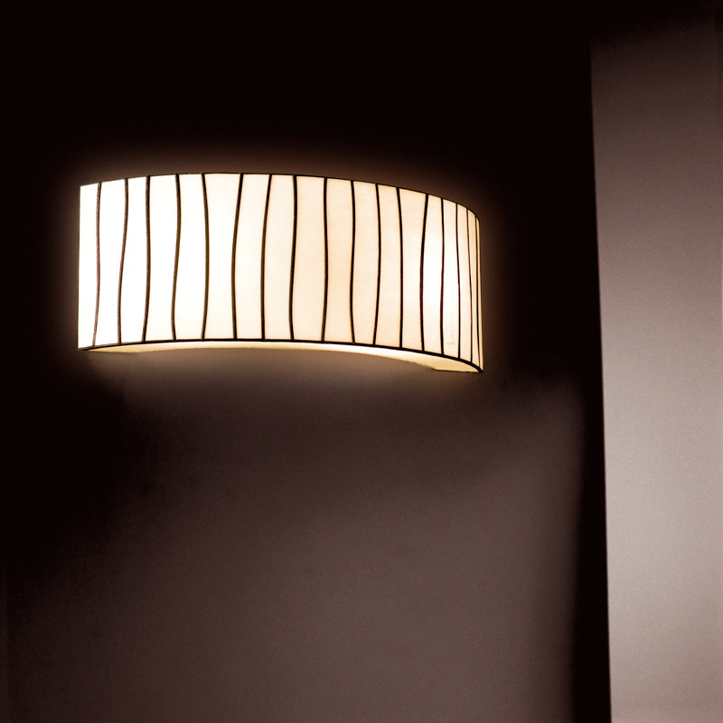 Curvas 2 - Light Flush Mounted Sconce, White