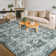 Wymond  Washable Soft Vintage Rug Fashion Floral Rug For Living Room Dorm Decor