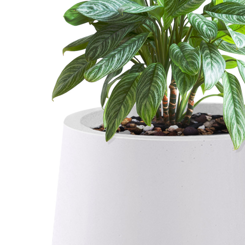 Handmade Pot Planter, Pure White
