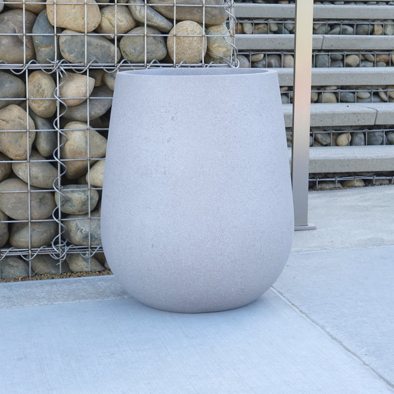 Aswini Handmade Pot Planter, 20" H x 13.9" W x 13.9" D