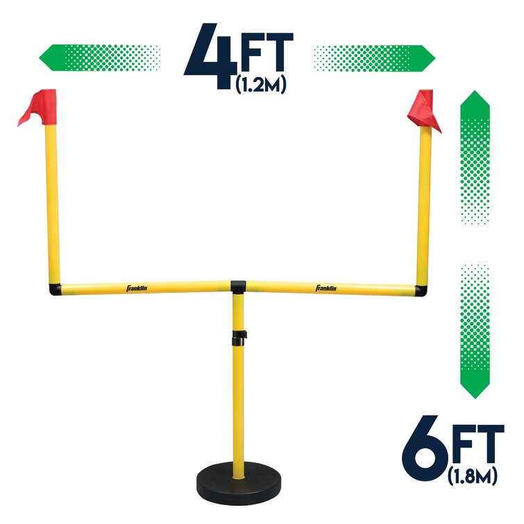 Franklin Sports Authentic Steel 8.5' X 5.5' Football Goal Post : Target