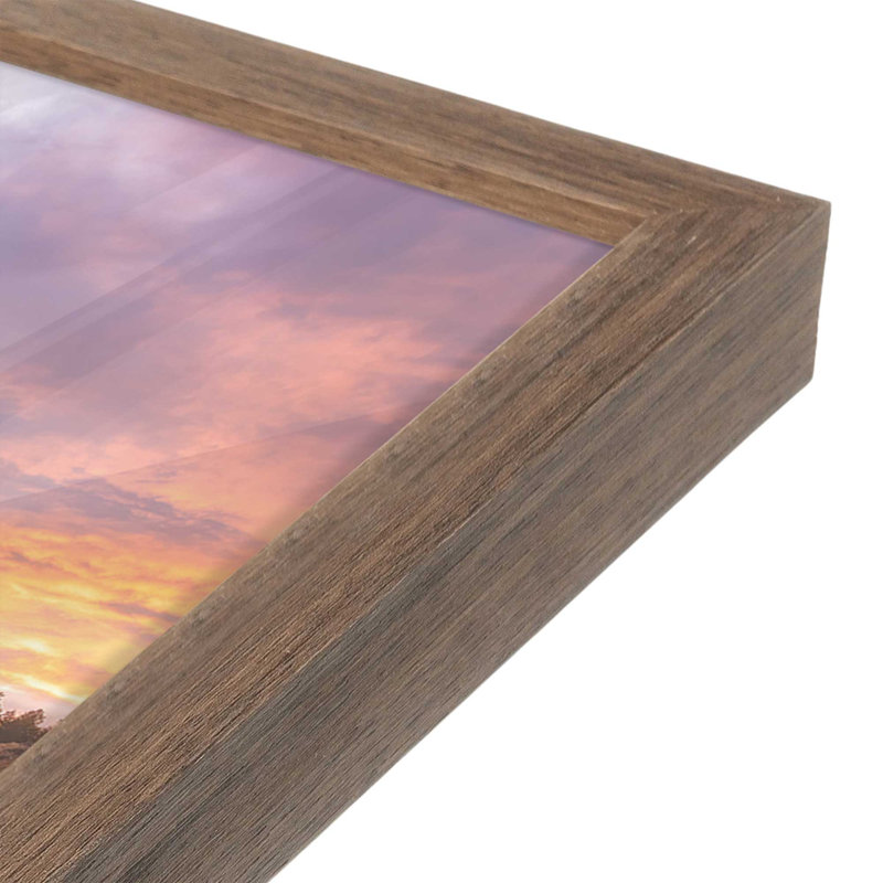 Sunset at Bryce by Martin Podt Art Print, 30 W x 20 H, Brown, Framed Print