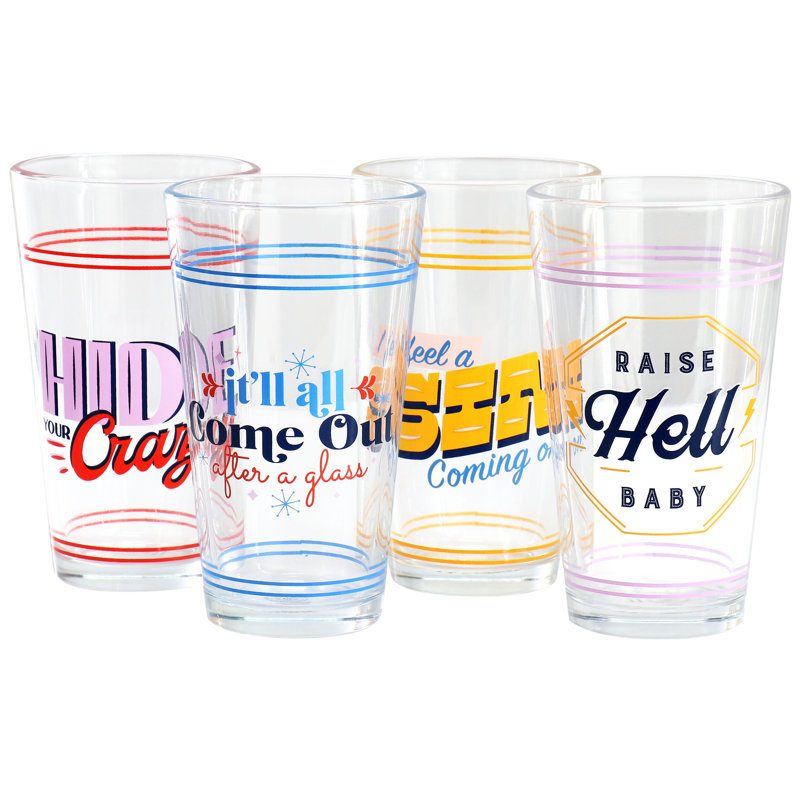 Ensemble de verres en verre 16,6 oz. Trinx Honky Tonk