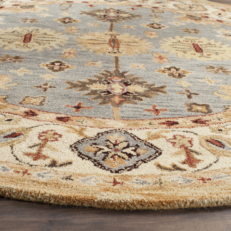 Antiquity Hand Tufted Wool Oriental Rug, Rectangle 3' x 5'
