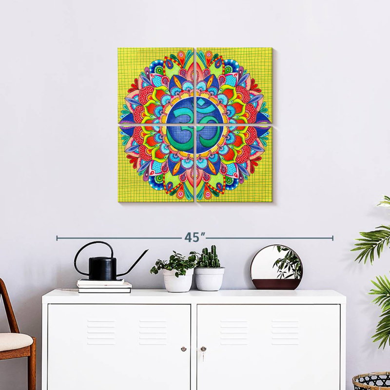 Adella Om Mandala, H 26 po x l 26 po