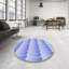 Tapis géométrique violet-1059004618