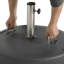  Jacquelen 133 lb Heavy-Duty Outdoor Umbrella Base with Wheels & Handles, Resin Base with Concrete Filling-30689683