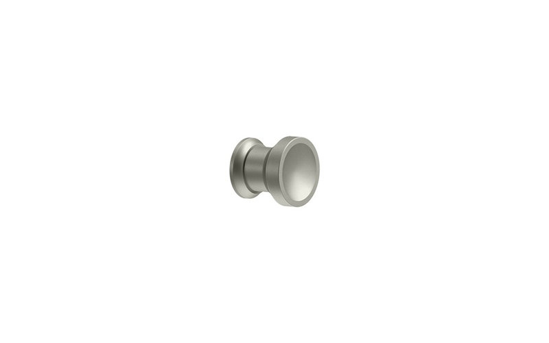 Deltana CHAL10U4 Contemporary Knob, Chalice, 1" Diam. in Brushed Brass, Brushed Nickel
