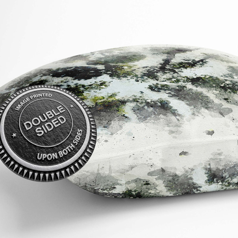 Tree Tops Cushion with Filling, 40cm H x 40cm W x 15cm D