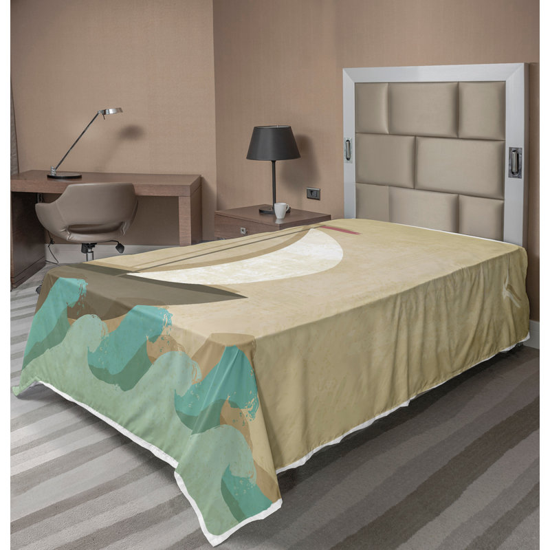Drap de mer Ambesonne, Simple