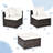 Bridger 4 - Person Patio Conversation Sets with Cushions-1330801114