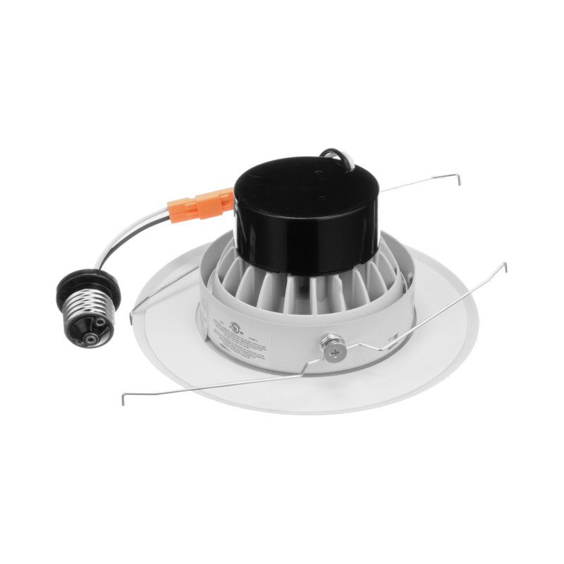 7-Inch White Aluminum LED Recessed Downlight Kit