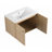 Wall-Mounted Bathroom Vanity Whit Ceramic Sink