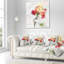 Coussin décoratif floral magnifique rose-30744537-30744541