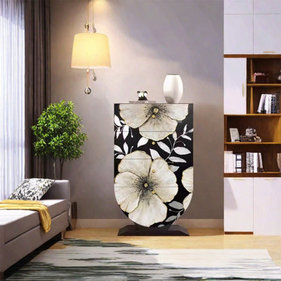 Four Drawer Decorative Cabinet
