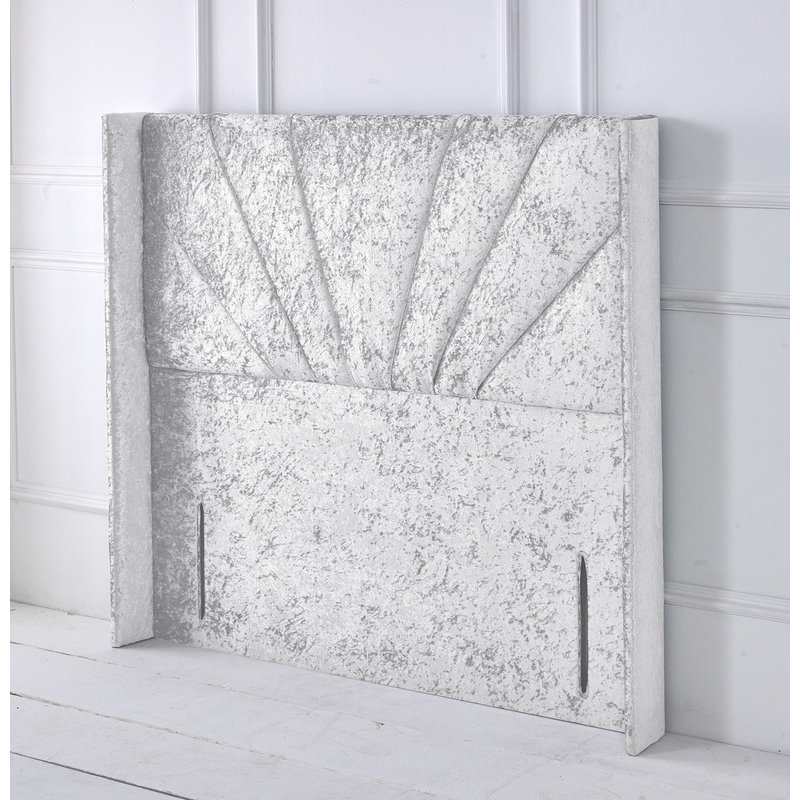 Upholstered Headboard, White, Single (3')