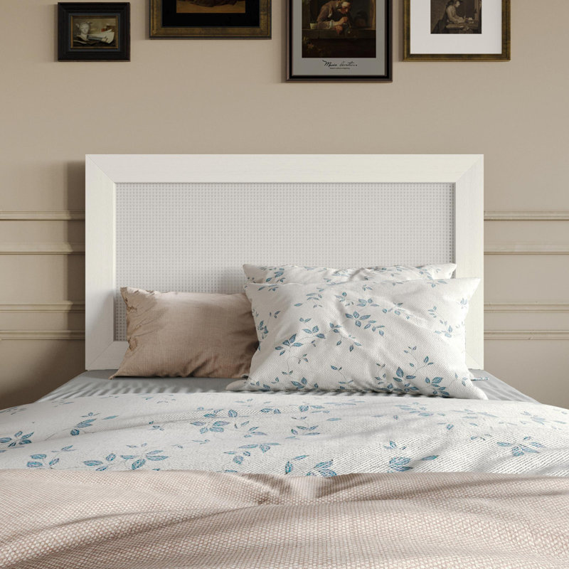 Asfia Headboard, Twin, White