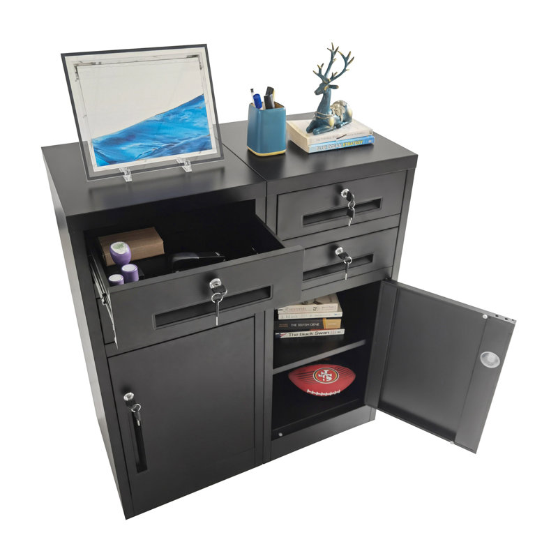Armoire de rangement H 36 po x l 15,7 po x P 15,7 po