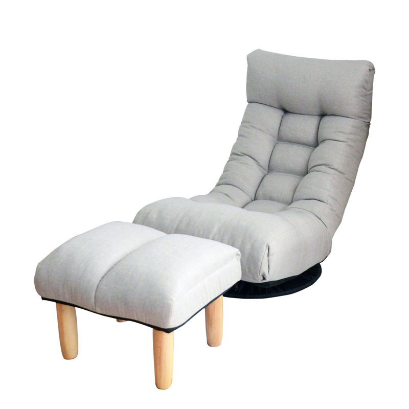 Chaise inclinable polyvalente, Gris